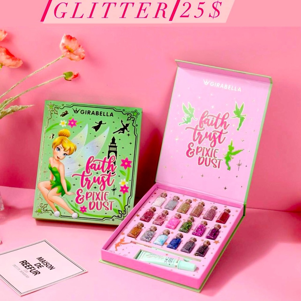 Girabella glitter eye shadow